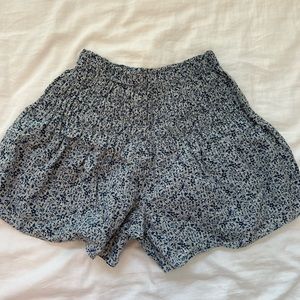 MADEWELL ruched floral short